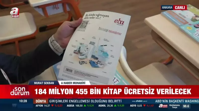 Ücretsiz Ders Kitapları Okullara Ulaştı: Yeni Eğitim Yılına Hazırlık Tamam!