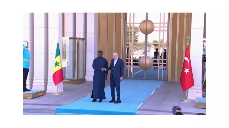 Cumhurbaşkanı Erdoğan'dan Senegal Başbakanı Sonko'ya Devlet Töreniyle Karşılama