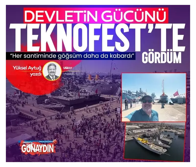 Deniz Mavisi, Teknofest'te Rüzgarları Estirdi! İşte Muhteşem Görüntüler