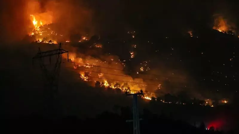 Diyarbakır'da 7 Mahalleyi Tehdit Eden Yangın: 17 Saatlik Mücadele Sonucu Kontrol Altına Alındı!