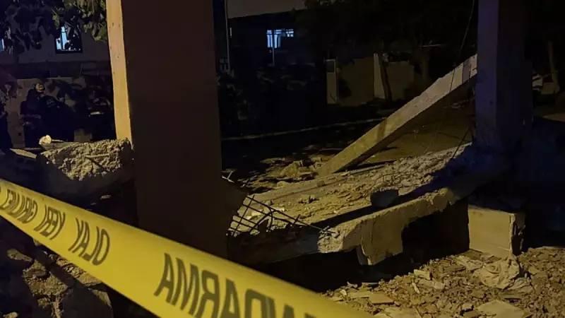 Diyarbakır'da Balkon Çöktü: 2'si Çocuk 5 Yaralı!