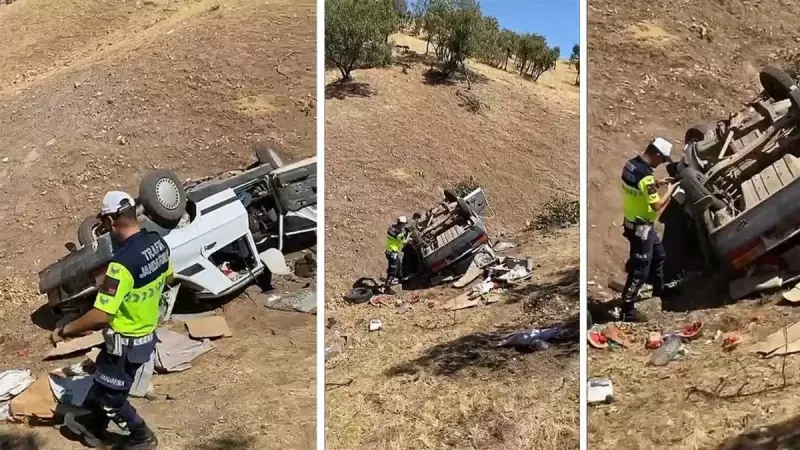 Diyarbakır'da Kız İstemeye Giden Ailenin Otomobili Devrildi: Çok Sayıda Yaralı!