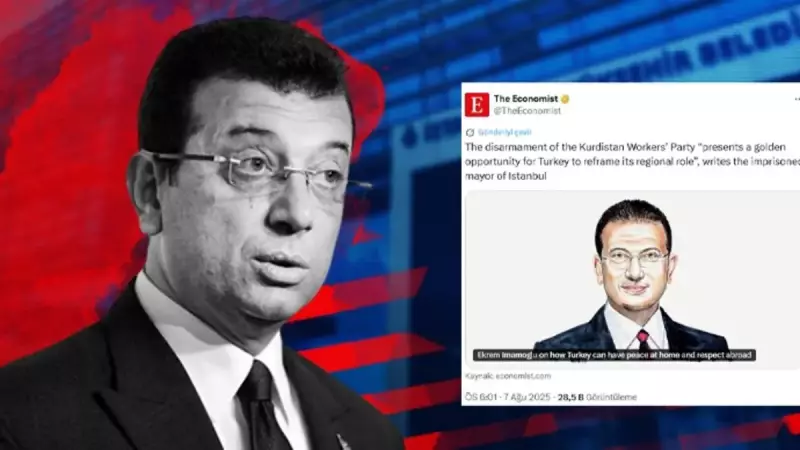 Ekrem İmamoğlu'ndan The Economist'e Şok İtham: 'İngilizlere Türkiye'yi Şikayet Etti'