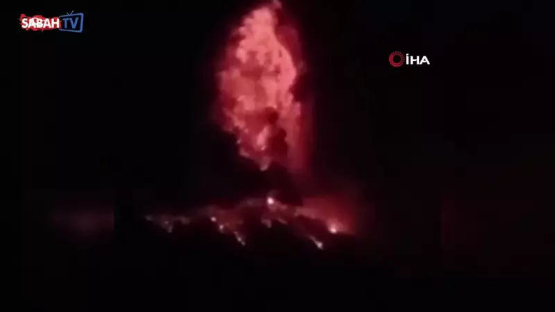 Endonezya'da Alarm! Lewotobi Laki-Laki Yanardağı Patladı: Görüntüler Nefes Kesti