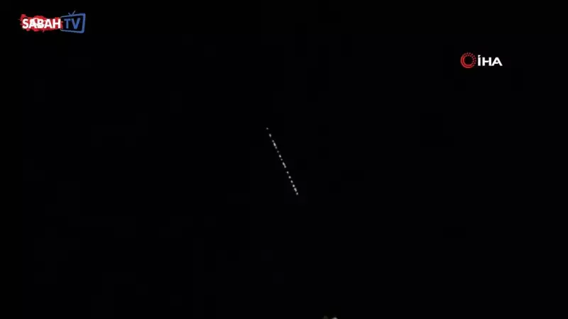 Erzincan Gökyüzünde Görsel Şölen: Elon Musk'ın Starlink Uyduları Görenleri Büyüledi!