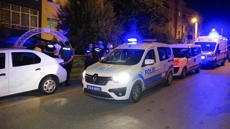 Erzurum'da Kanlı Bıçak Kavgası: 1 Ölü, 2 Yaralı!