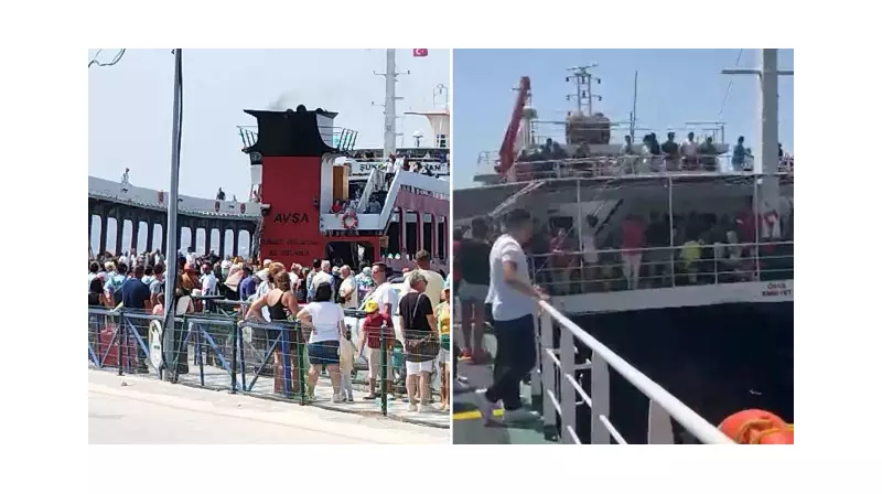 Feribot Limandan Kalkamadı: Yolcu Yoğunluğu Güvenlik Tedbirlerini Tetikledi!