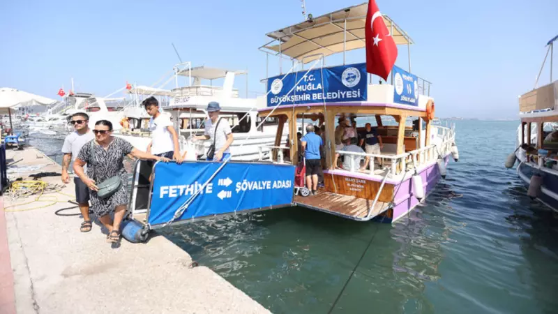 Fethiye ile Şövalye Adası Arasında Feribot Seferleri Başladı: Eşsiz Bir Deniz Yolculuğu Sizi Bekliyor!