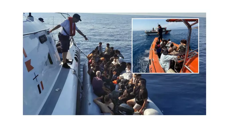 Fethiye'deki Dramatik Kurtarma Operasyonu: 24 Kaçak Göçmen Güvenliğe Ulaştırıldı!