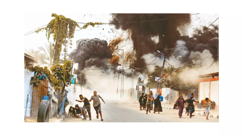 Filistin'e Yönelik Topyekûn Saldırı: İsrail, Gazze'yi Yok Etme Planını Devreye Soktu