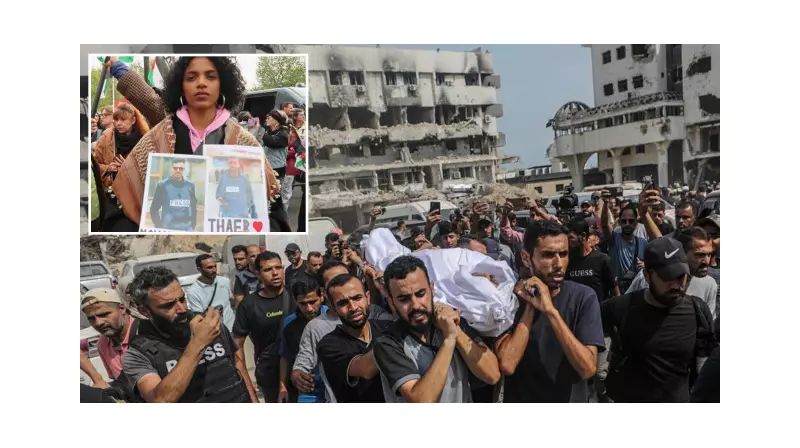 Fransa'da İsrail'e Karşı Büyük Protesto: Gazze'de Öldürülen Gazeteciler İçin Öfke Sokaklara Taştı!