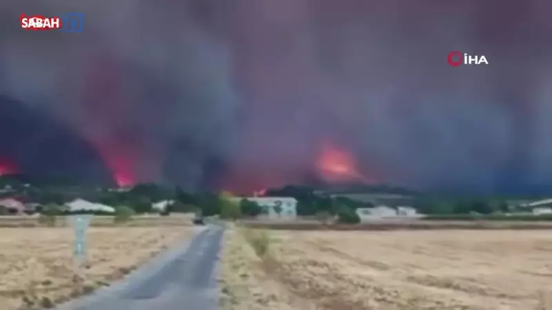 Fransa'nın Güneyinde Alevler Can Aldı: 1 Ölü, 9 Yaralı!