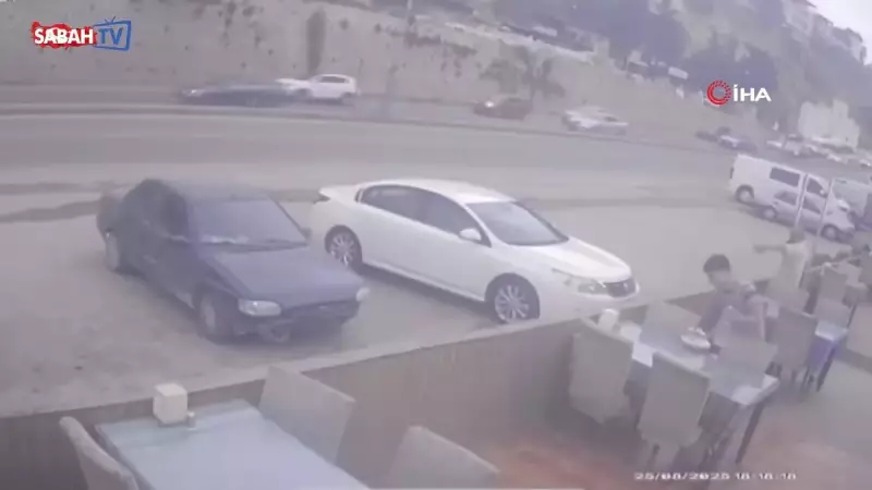 Freni Boşalan Tır, İş Yerine Dalma Noktasına Geldi! Nefesler Tutuldu