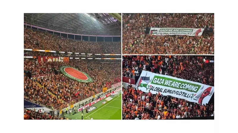 Galatasaray Taraftarından Filistin'e Çığlık: 'Gazze, Biz Geliyoruz!' | Küresel Sumud Filosu'na Destek