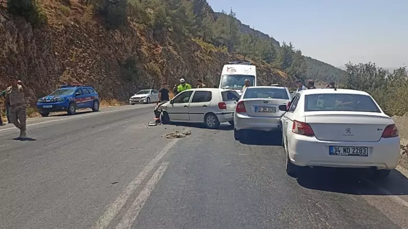 Gaziantep'te Zincirleme Kaza: 9 Yaralı - Şok Eden Görüntüler!