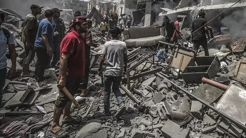 Gazze'deki Korkunç Yıkım: İsrail'in Mahalleyi Haritadan Silmesi Tepki Çekti