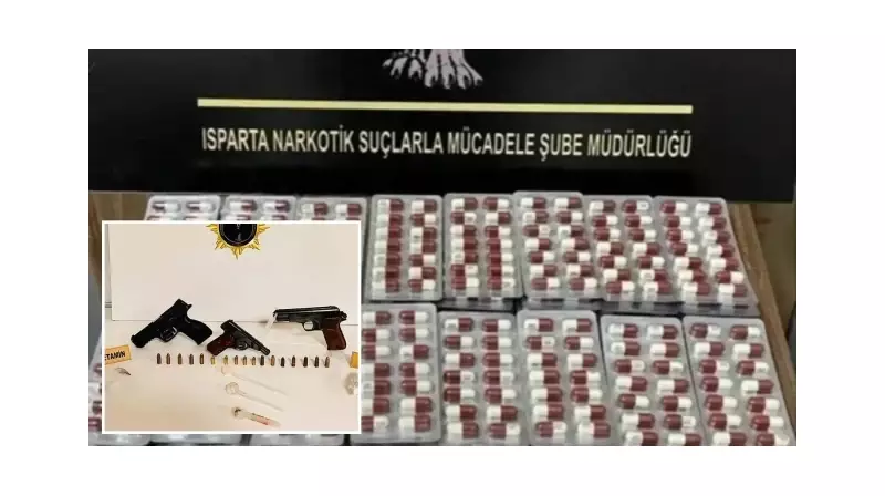 Gece Operasyonunda Büyük Vurgun: Silahlar ve Uyuşturucu Ele Geçirildi!