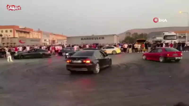 Genç Driftçinin Nefes Kesen Anı: Son Anda Kurtuldu!