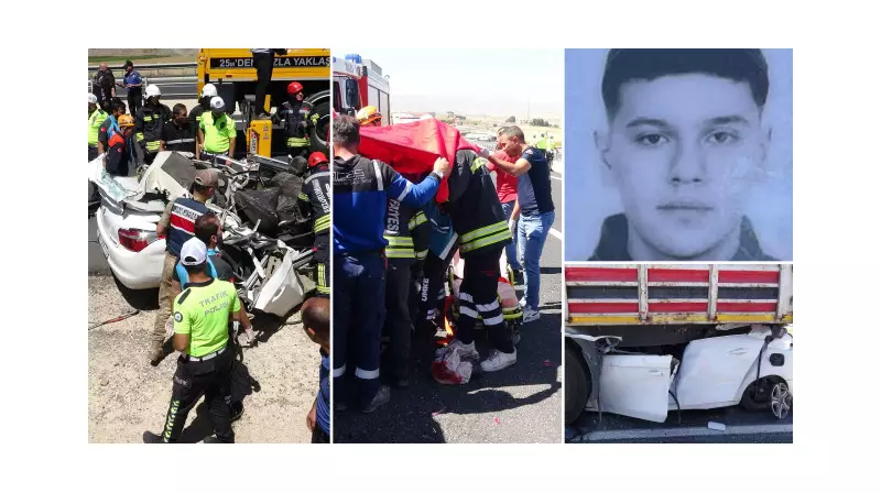 Genç Sürücü Burak Kayaç'ın Hayatını Kaybettiği Tır Kazası Yürekleri Burktu!