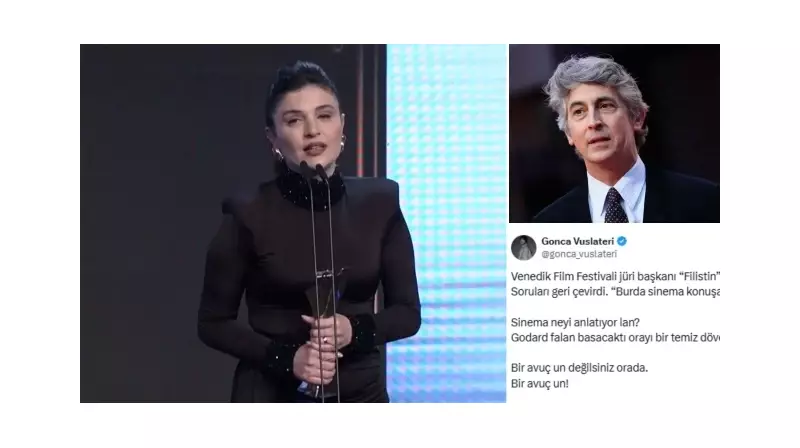 Gonca Vuslateri'den Venedik Jüri Başkanına Sert Tokat: 'Bir Avuç Un Bile Değilsiniz!'