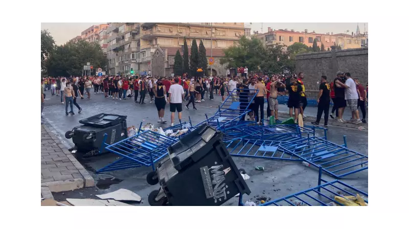 Göztepe-Fenerbahçe Maçı Öncesi Taraftarlar Arasında Gerginlik Patlak Verdi!