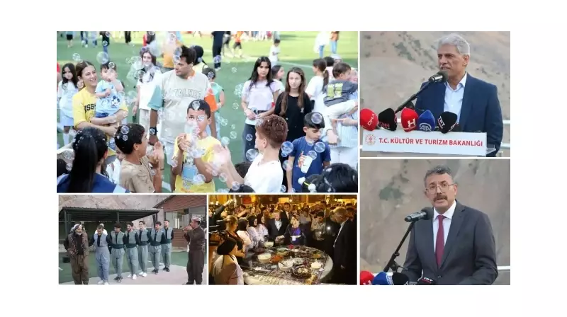 Hakkari'de Renklerin ve Kültürün Şöleni Başladı: Anadolu Festivali Coşkusu!