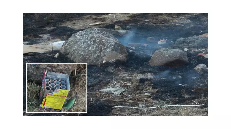 Havai Fişek Uyarılarını Dinlemedi, Korkunç Yangına Yol Açtı!