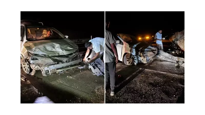 Hayvan İçin Fedakarlık: Yoldan Çıkan Köpeği Kurtarmak İsterken Beton Duvar ile Buluşma!