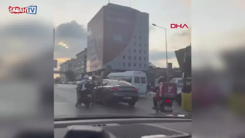 Şişli'de Trafik Kavgası: Yumruklar Havada Uçuştu!