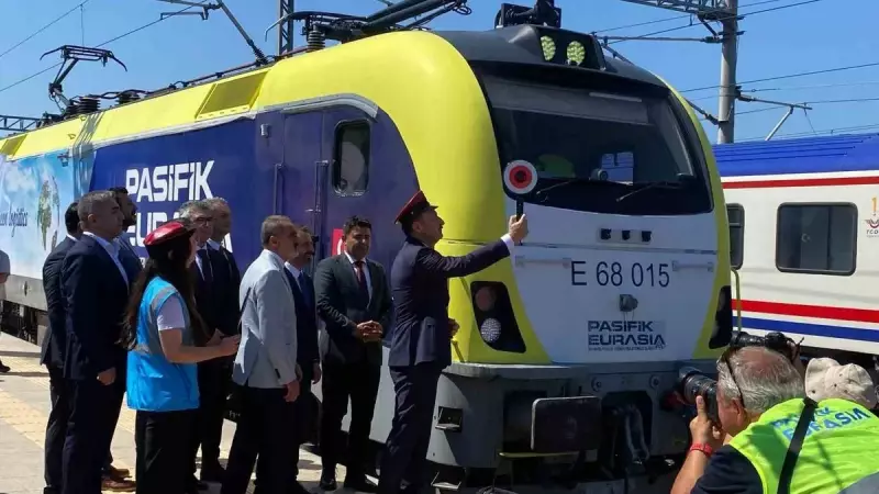 Çin'den Avrupa'ya Demiryolu Macerası: İlk Yük Treni Türkiye'ye Ulaştı!