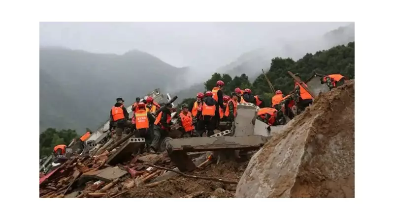 Çin'in Guangzhou Kentinde Yaşanan Heyelan Faciası: 2 Can Kaybı