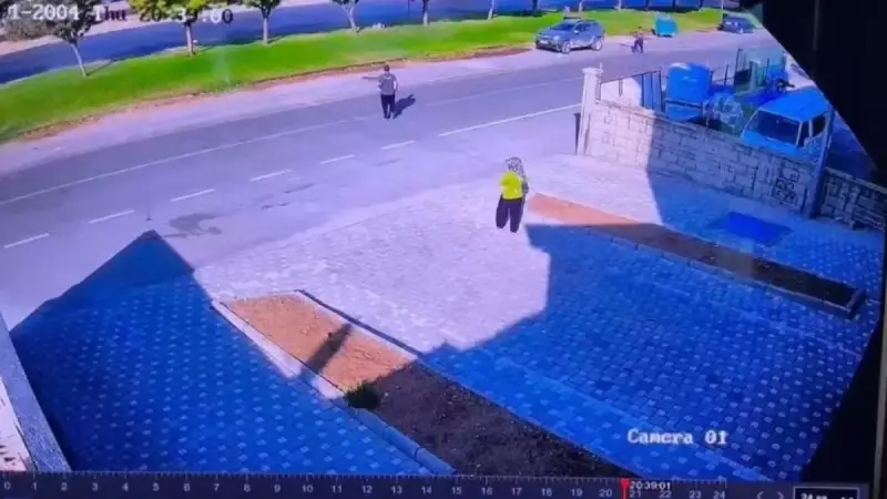 Kahramanmaraş'ta Dehşet Anları: Kamyon ile Otomobilin Feci Çarpışması Kamerada!