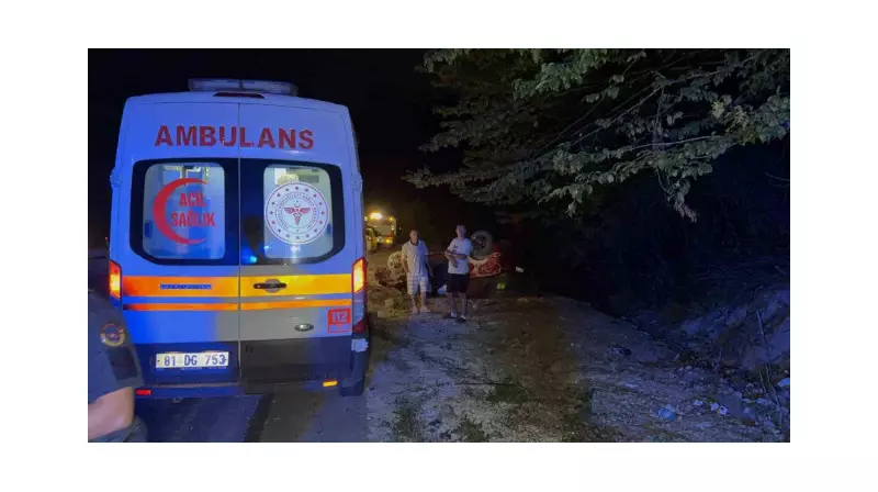 Kalbi Durdu, Takla Attı: Sürücüyü Şok Eden Kaza ve Mucizevi Kurtuluş!