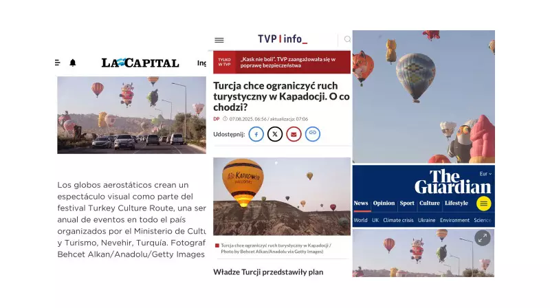 Kapadokya'nın Büyüleyici Gökyüzü Yine Dünyayı Kendine Hayran Bıraktı!