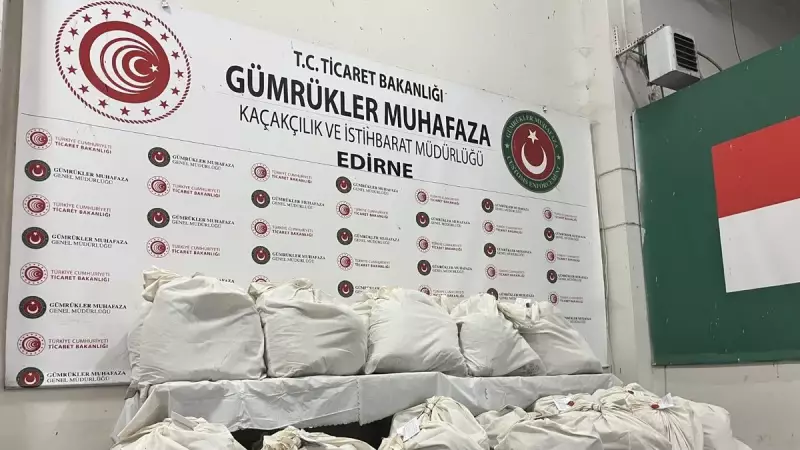 Kapıkule'de Uyuşturucu Operasyonu: 3 Tırda Tam 179 Kilo Zehir Ele Geçirildi!
