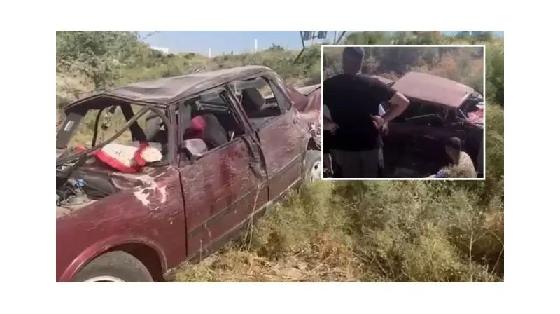 Karapınar'da Feci Kaza! Otomobil Şarampole Uğradı: 7 Yaralı