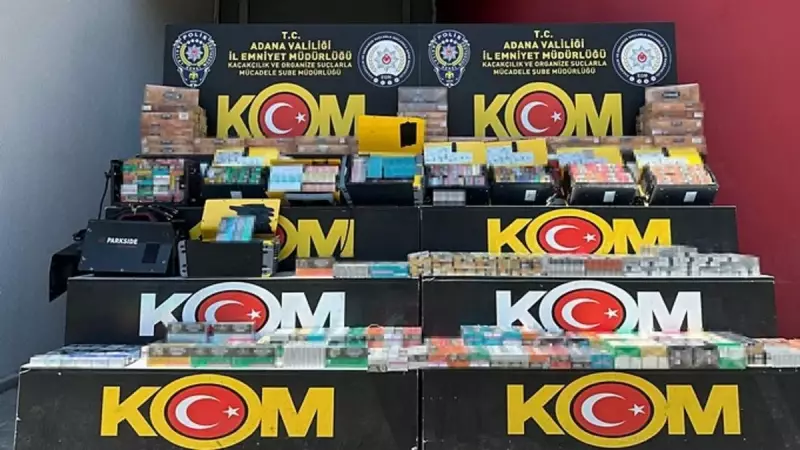 Kaynak Makinesinde Şok: Kaçak Sigara Operasyonu!