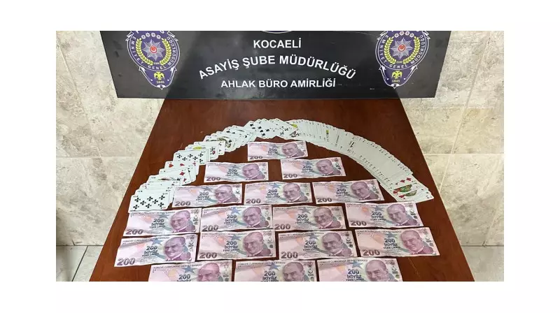 Kocaeli'de Kumar Operasyonu: 5 Kişiye 46 Bin 235 Lira Ceza Kesildi!