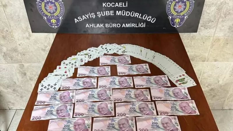Kocaeli'de Kumar Oynayan 5 Kişiye Ağır Ceza: 46 Bin 235 Lira Kesildi!