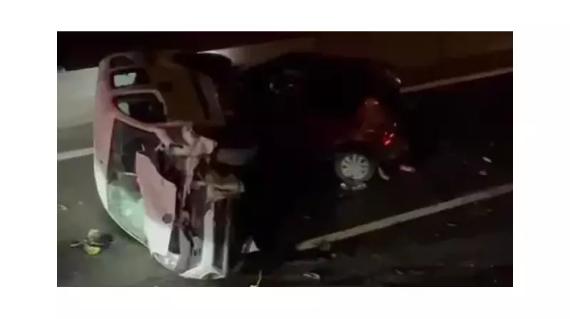 Korkunç Kaza! Patlayan Lastik Felaketi Getirdi: Yaralı Çocuklar Var