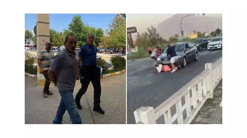 Korkunç Olay! Kadına Çarpıp Üzerinden Geçen Sürücü Yakalandı - İşte Detaylar