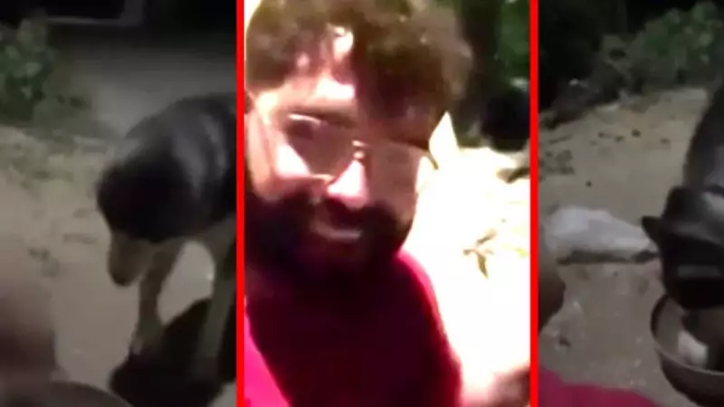 Köpeğine Alkollü İçecek İçirip Kahkahalar Attı: 'Nasıl da İçiyor, Benden Alkoli̇k Olacak!'
