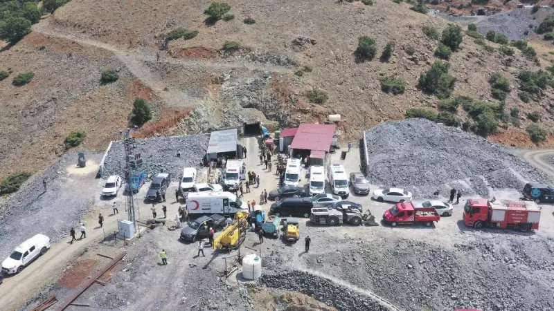 Krom Madeninde Yaşanan Göçük: 1 İşci Hayatını Kaybetti, 3 İşci Mucizevi Şekilde Kurtarıldı!