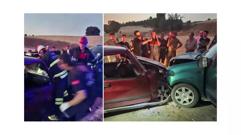 Kütahya'da Feci Trafik Kazası: Karı-Koca Hayatını Kaybetti, Bir Kişi Yaralandı