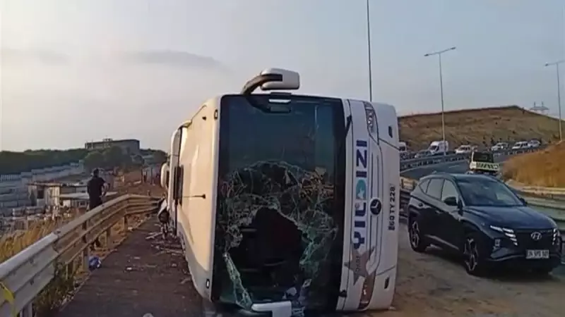 Kuzey Marmara Otoyolu'nda Korkunç Kaza: Otobüs Devrildi, 3 Can Kaybı, 20 Yaralı