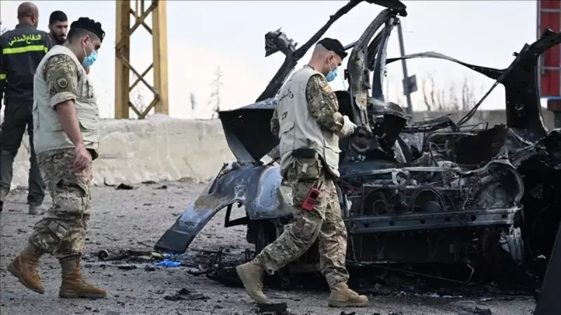 Lübnan'da İsrail İHA'sı Düştü: Ölü ve Yaralılar Var!