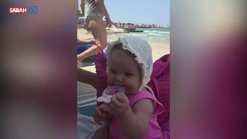 İlker Aksum'un Minik Kızı Lila ile Sahil Keyfi: Tatlı Anlar Paylaşıldı!