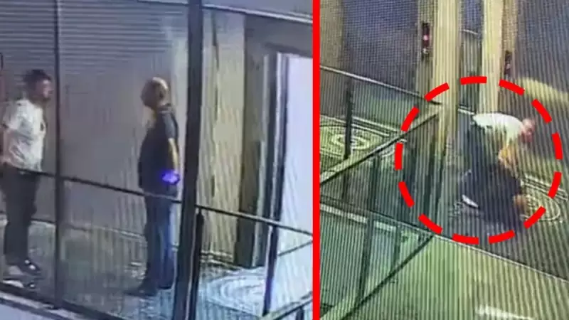 Lüks Rezidansta Dehşet Saçan Saldırı: Resepsiyon Görevlisine Tekmeli-Tokatlı Baskın!