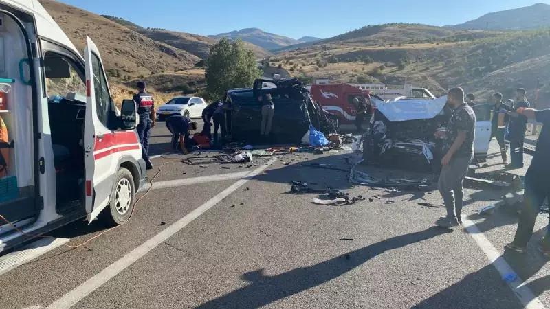 Malatya'da Feci Kaza: 4 Can Yitti, 6 Kişi Yaralandı!