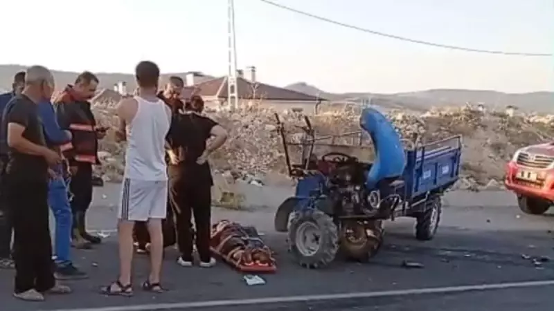 Malatya'da Feci Kaza! Otomobil ile Çapa Motoru Çarpıştı: 4 Yaralı